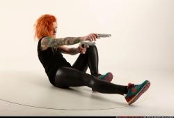 Zora Dual Pistols Pose 1